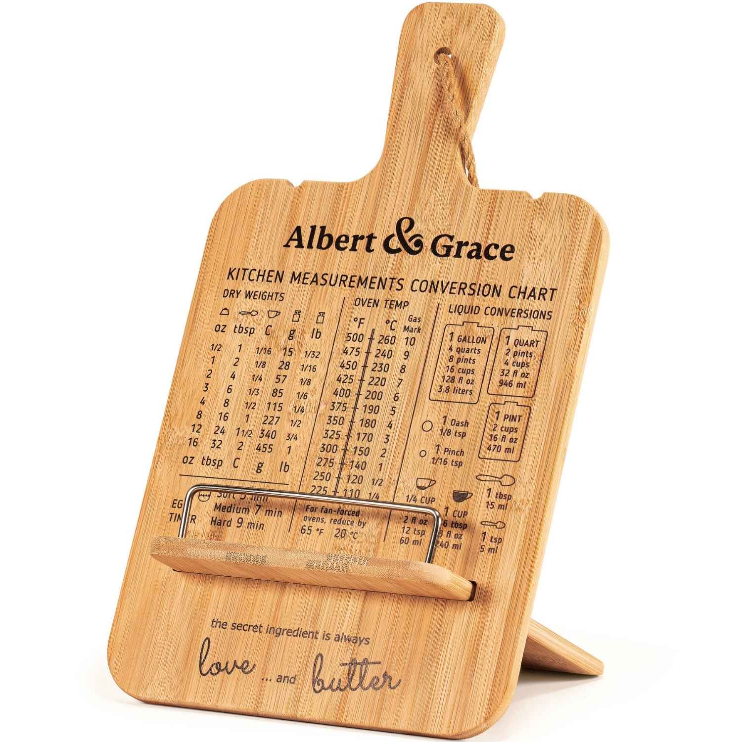 Albert&Grace recipe book holder